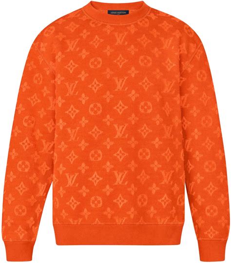 louis vuitton sweatshirt orange|louis vuitton sweatshirt men.